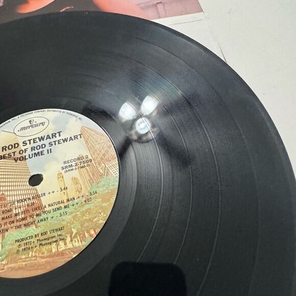 The Best Of Rod Stewart Vol. 2 Double LP | 1976 | Mercury SRM-2-7509 Vinyl - Picture 10 of 16